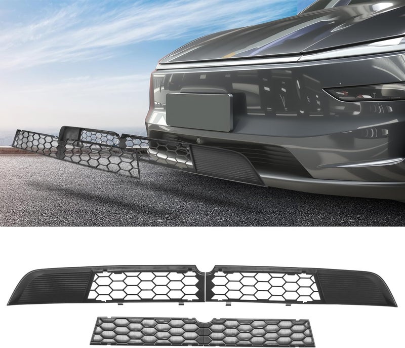 Arcoche Front Grill for Tesla Model Y 2025 2026 Juniper Mesh Grille Grid Inserts Air Inlet Vent Grille Cover Replacement With Insect Protection Accessories - Image 1